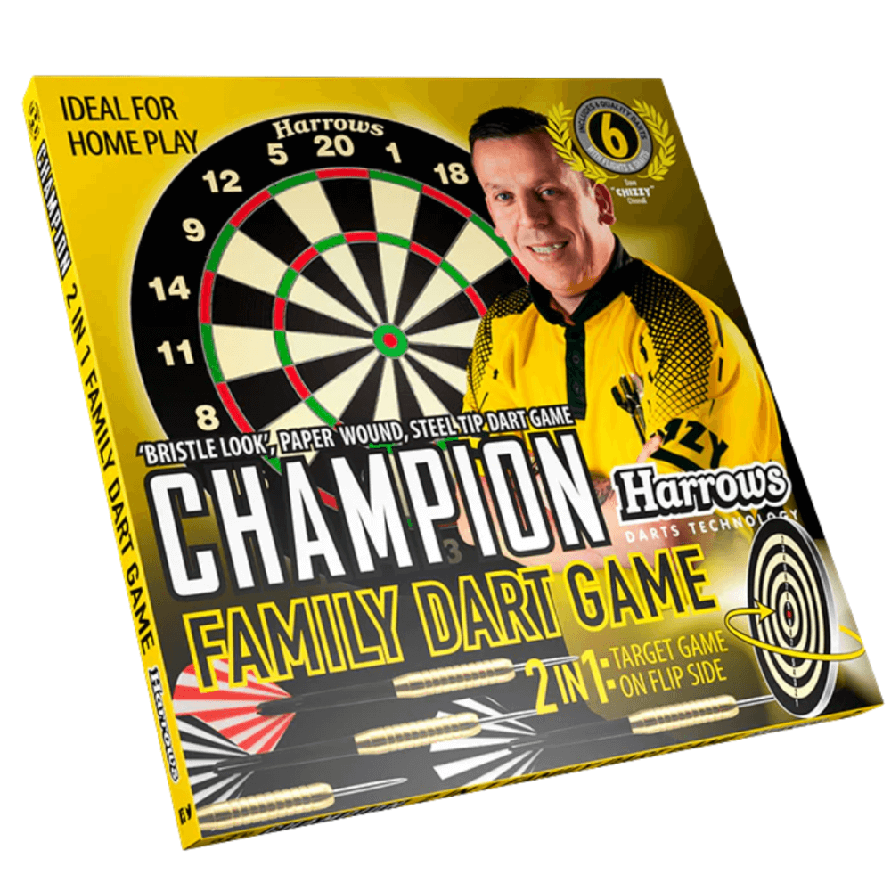 กระดานปาเป้า HARROWS FAMILY DART GAME - DARTBOARD & 6 DARTSN 18
